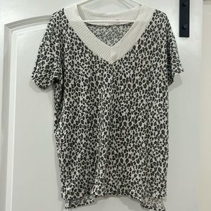 Animal print shirt